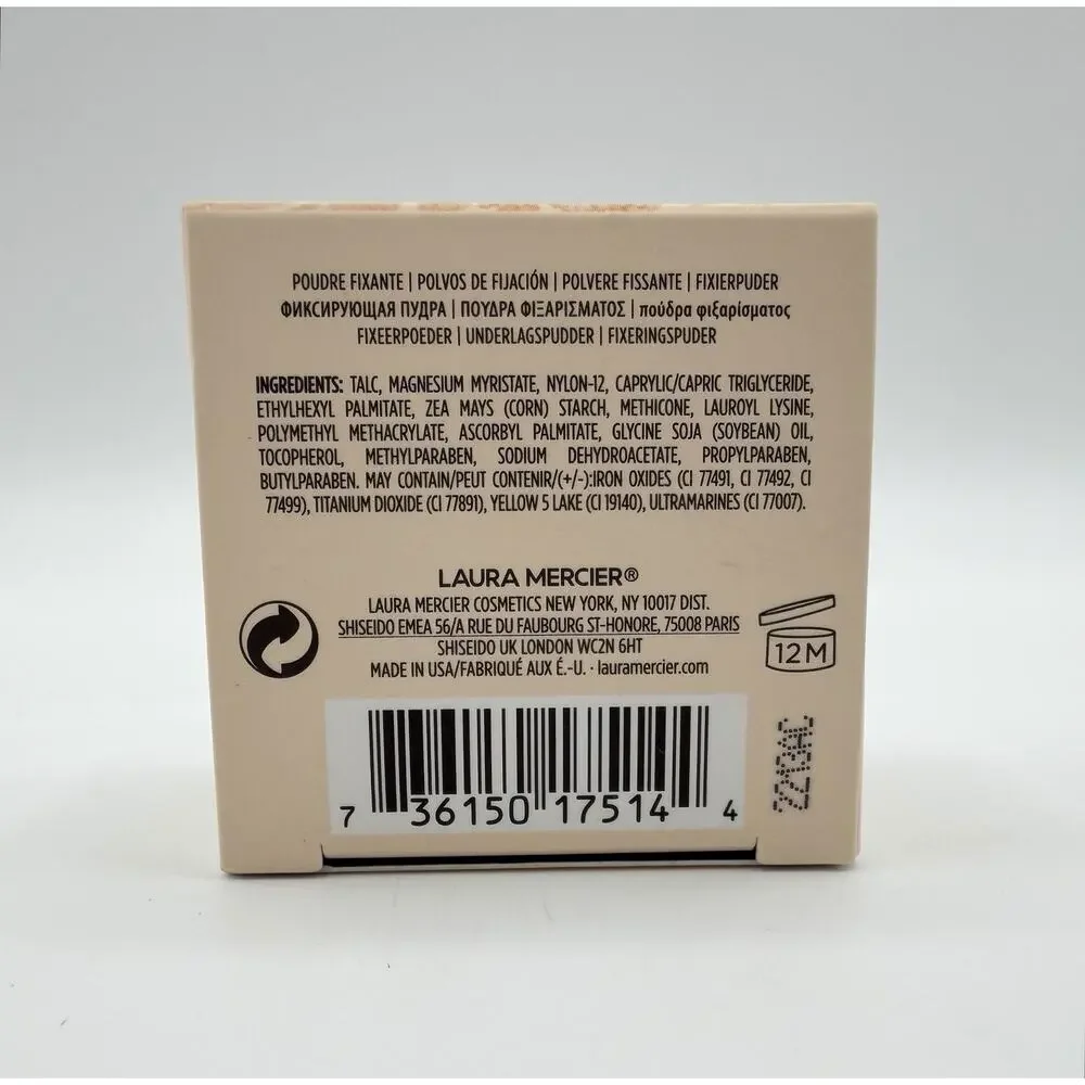 Laura Mercier Translucent Loose Setting Powder Mini 9.3g / 0.33oz New in Box